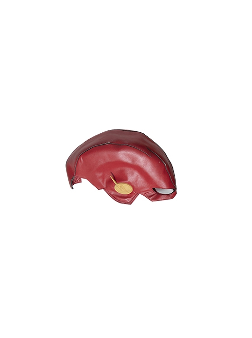 The Flash Season 8 Barry Allen Golden Battle Boots Version Halloween Cosplay Accessories Red Hat