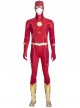 The Flash Season 8 Barry Allen Golden Battle Boots Version Halloween Cosplay Accessories Red Hat