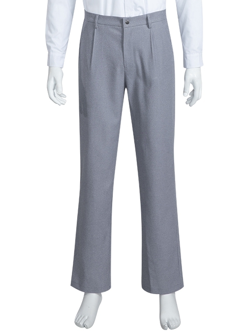 Fantastic Beasts The Crimes Of Grindelwald Newt Scamander Halloween Cosplay Costume Gray Suit Trousers
