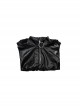 DC Comics Black Canary Halloween Cosplay Costume Black One-Piece Swimsuit