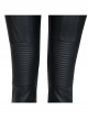 The Batman 2022 Catwoman Selina Kyle Black Battle Suit Halloween Cosplay Costume Black Bodysuit