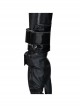 The Batman 2022 Catwoman Selina Kyle Black Battle Suit Halloween Cosplay Accessories Black Gloves And Wrist Guards