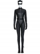 The Batman 2022 Catwoman Selina Kyle Black Battle Suit Halloween Cosplay Accessories Black Boots