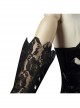 Comics Death Note Misa Amane Halloween Cosplay Costume Black Gothic Leather Dress Full Set