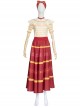 Anime Movie Encanto Dolores Madrigal Halloween Cosplay Costume Yellow Printing Top