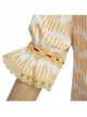 Anime Movie Encanto Dolores Madrigal Halloween Cosplay Costume Yellow Printing Top
