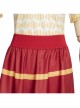 Anime Movie Encanto Dolores Madrigal Halloween Cosplay Costume Red Skirt