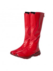 The Flash Season 8 Reverse-Flash Second Version Halloween Cosplay Accessories Red Boots
