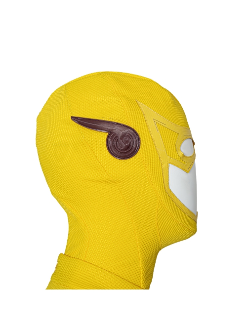 The Flash Season 8 Reverse-Flash Second Version Halloween Cosplay Accessories Yellow Headcover