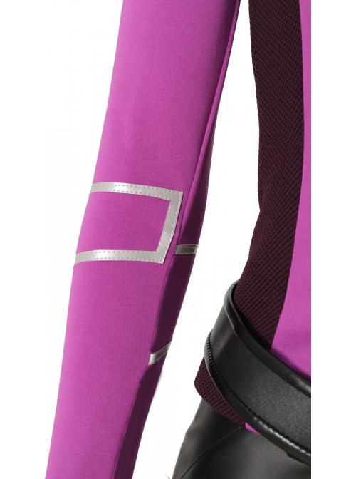 TV Drama Hawkeye Female Version Hawkeye Kate Bishop Battle Suit Halloween Cosplay Costume Purple Bottoming Top