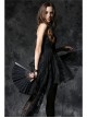 Victorian Retro Royal Black Lace Gothic Lolita Fan
