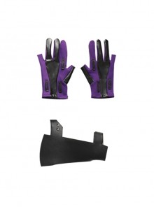 TV Drama Hawkeye Female Version Hawkeye Kate Bishop Battle Suit Halloween Cosplay Accessories Gloves And Left Wrist Guard