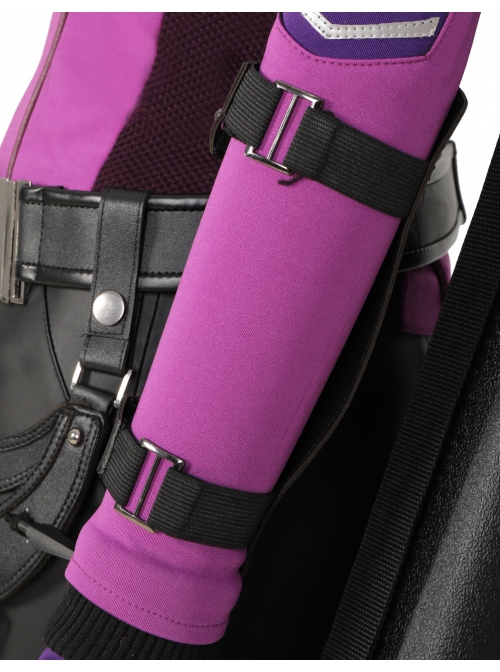 TV Drama Hawkeye Female Version Hawkeye Kate Bishop Battle Suit Halloween Cosplay Accessories Gloves And Left Wrist Guard