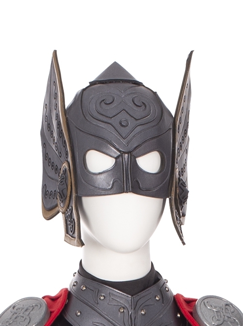 Comics Female Thor Jane Foster Battle Suit Halloween Cosplay Refined Version Accessories Helmet