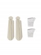 Eternals Thena Beige Battle Suit Halloween Cosplay Accessories Wrist Guards And Gloves