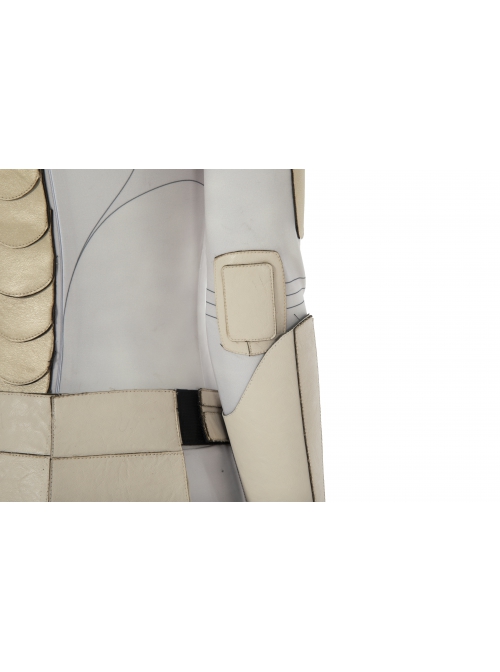 Eternals Thena Beige Battle Suit Halloween Cosplay Accessories Wrist Guards And Gloves