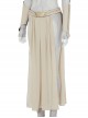 Eternals Thena Beige Battle Suit Halloween Cosplay Accessories Girdle