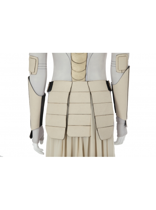 Eternals Thena Beige Battle Suit Halloween Cosplay Accessories Girdle