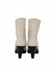 Eternals Thena Beige Battle Suit Halloween Cosplay Accessories Golden High Heel Boots