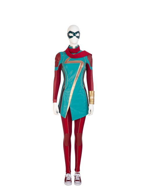 TV Drama Ms. Marvel Kamala Khan Halloween Cosplay Accessories Eye Mask