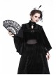 Elegant Black Lace Gothic Lolita Fan