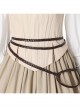 Sony Music Film Cinderella Halloween Cosplay Accessories Brown Waistbands