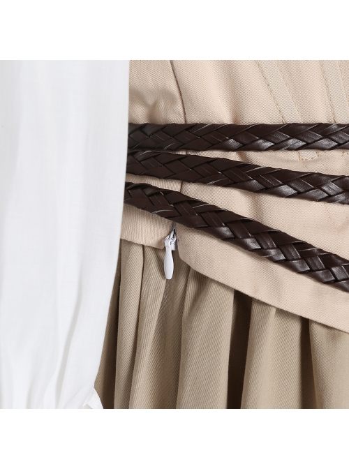 Sony Music Film Cinderella Halloween Cosplay Accessories Brown Waistbands