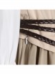 Sony Music Film Cinderella Halloween Cosplay Accessories Brown Waistbands