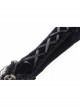 Black Velvet Lace-up Gothic Elegant Long Gloves