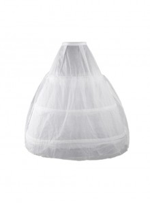 Sony Music Film Cinderella Halloween Cosplay Accessories White Petticoat