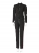 Star Wars Battlefront II Iden Versio Black Suit Halloween Cosplay Costume Black Top