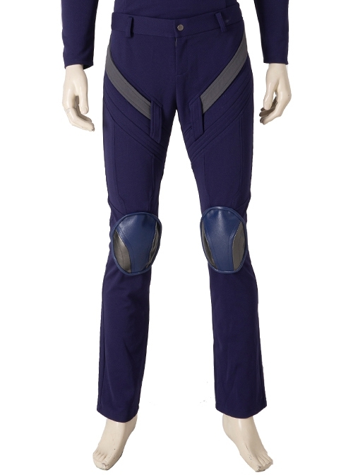 The Falcon And The Winter Soldier Captain America Falcon Sam Wilson Knitting Version Halloween Cosplay Costume Blue Pants