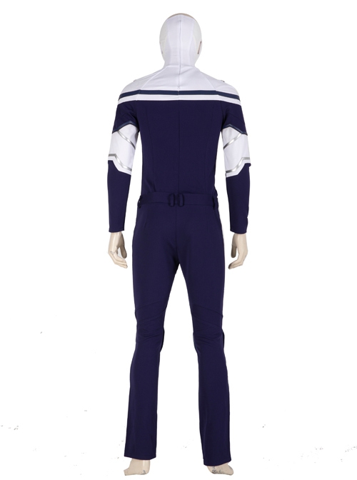 The Falcon And The Winter Soldier Captain America Falcon Sam Wilson Knitting Version Halloween Cosplay Costume Blue Pants