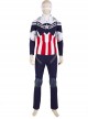 The Falcon And The Winter Soldier Captain America Falcon Sam Wilson Knitting Version Halloween Cosplay Costume Blue Pants