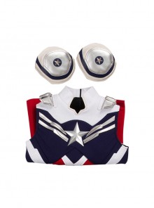 The Falcon And The Winter Soldier Captain America Falcon Sam Wilson Knitting Version Halloween Cosplay Costume Vest And Shoulder Armors