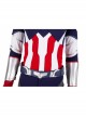 The Falcon And The Winter Soldier Captain America Falcon Sam Wilson Knitting Version Halloween Cosplay Costume Vest And Shoulder Armors