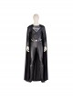 Zack Snyder's Justice League Superman Clark Kent Black Battle Suit Halloween Cosplay Costume Black Bodysuit