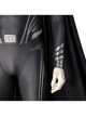 Zack Snyder's Justice League Superman Clark Kent Black Battle Suit Halloween Cosplay Costume Black Bodysuit