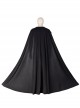 Zack Snyder's Justice League Superman Clark Kent Black Battle Suit Halloween Cosplay Costume Black Cloak