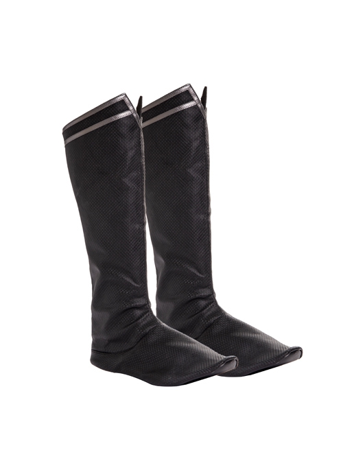 Zack Snyder's Justice League Superman Clark Kent Black Battle Suit Halloween Cosplay Accessories Black Boots