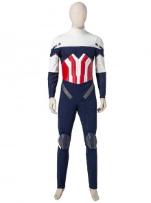 The Falcon And The Winter Soldier Captain America Falcon Sam Wilson Upgrade Version Halloween Cosplay Costume Bodysuit