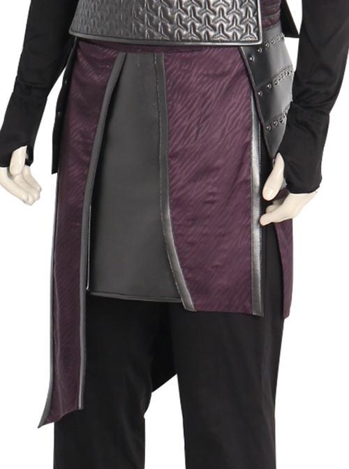 Mortal Kombat Devastation Sub-Zero Kuai Liang Halloween Cosplay Accessories Apron Cloth Pieces