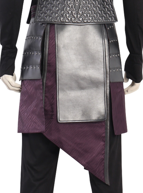 Mortal Kombat Devastation Sub-Zero Kuai Liang Halloween Cosplay Accessories Apron Cloth Pieces