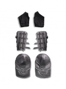 Mortal Kombat Devastation Sub-Zero Kuai Liang Halloween Cosplay Accessories Arm Guards Gloves And Wrist Guards