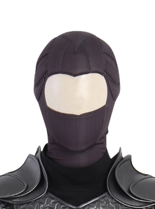 Mortal Kombat Devastation Sub-Zero Kuai Liang Halloween Cosplay Accessories Brown Headcover
