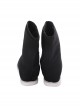 Mortal Kombat Devastation Sub-Zero Kuai Liang Halloween Cosplay Accessories Black Shoes