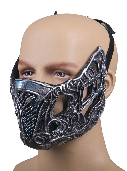 Mortal Kombat Devastation Sub-Zero Kuai Liang Halloween Cosplay Accessories Mask