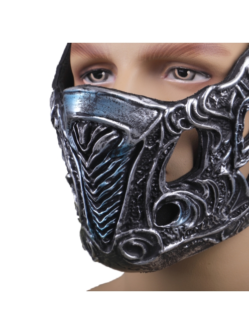 Mortal Kombat Devastation Sub-Zero Kuai Liang Halloween Cosplay Accessories Mask