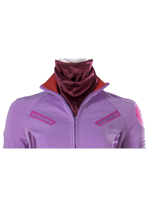 TV Drama Hawkeye Kate Bishop Purple Top Suit Halloween Cosplay Costume Purple Top
