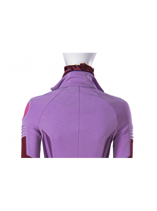 TV Drama Hawkeye Kate Bishop Purple Top Suit Halloween Cosplay Costume Purple Top